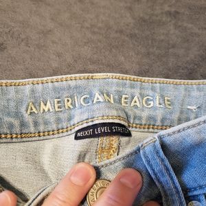 American Eagle Midi Jean Shorts